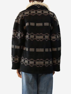 Black Qayla coat - size UK 6
