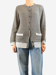 Grey shirt cardigan - size UK 8 Knitwear Marni 