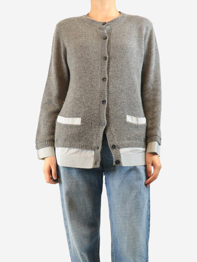 Grey shirt cardigan - size UK 8 Knitwear Marni 