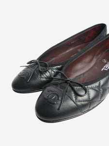 Chanel Black ballet flats - size EU 37