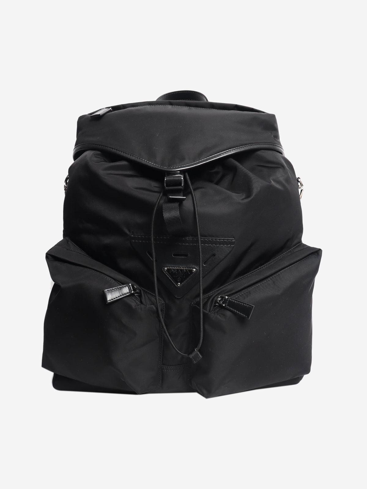 Black Re-Nylon 2way backpack Backpacks Prada 