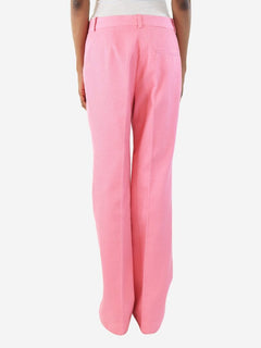 Pink corduroy trousers - size UK 10 Trousers Victoria Beckham 