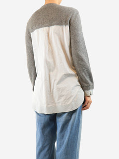 Grey shirt cardigan - size UK 8 Knitwear Marni 