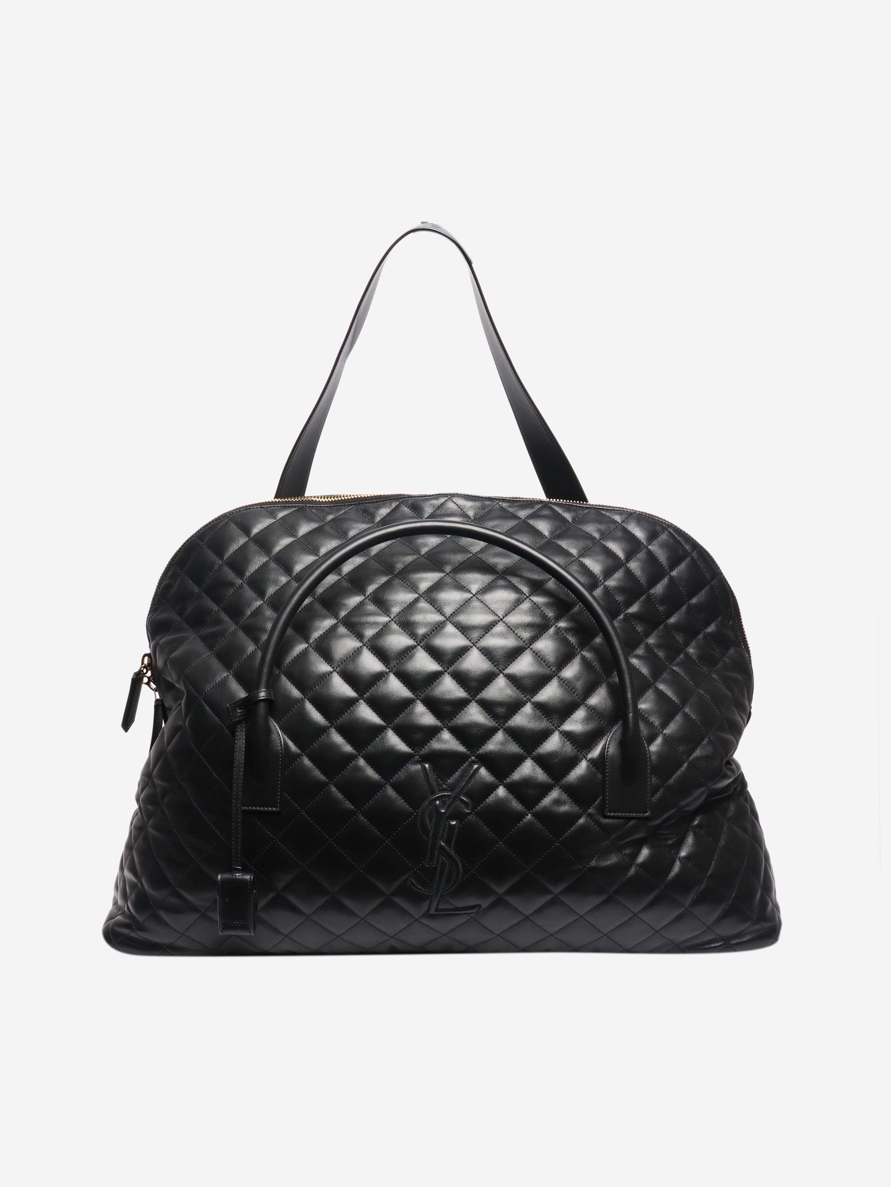 Black ES Giant Travel bag Luggage & Travel Bags Saint Laurent 