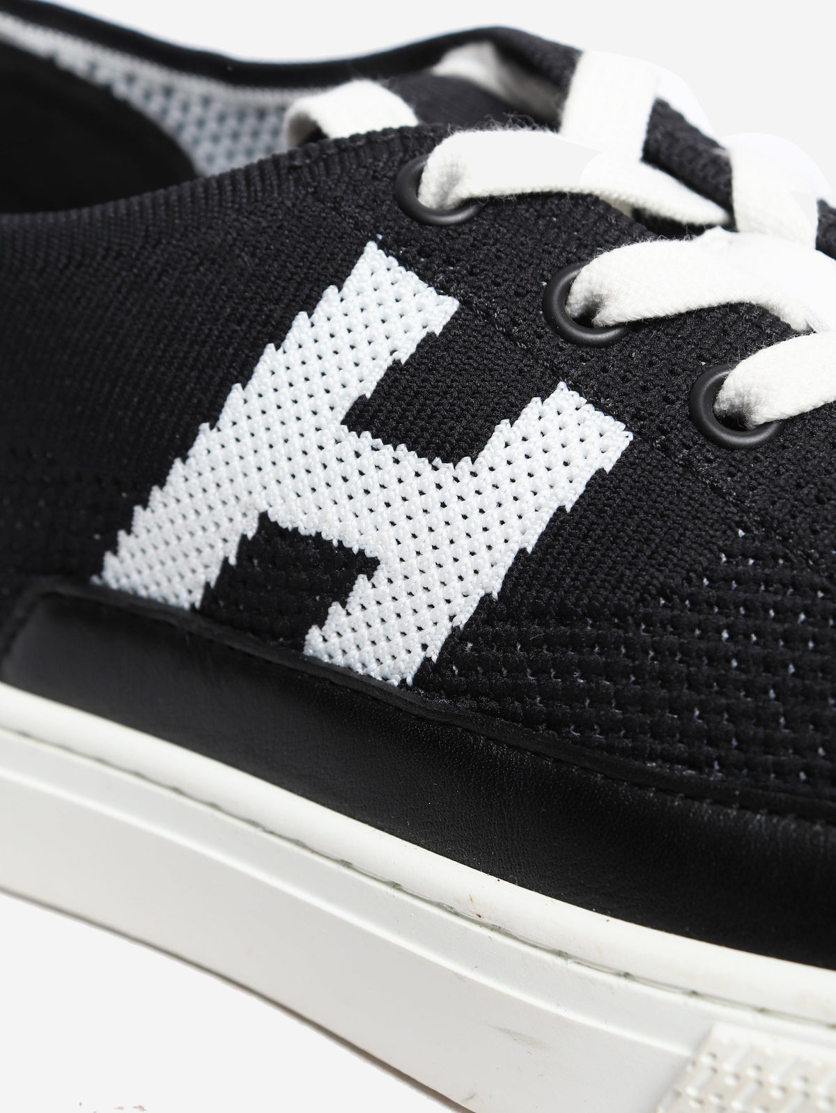 Black Deep knit sneakers - size EU 38 Trainers Hermes 