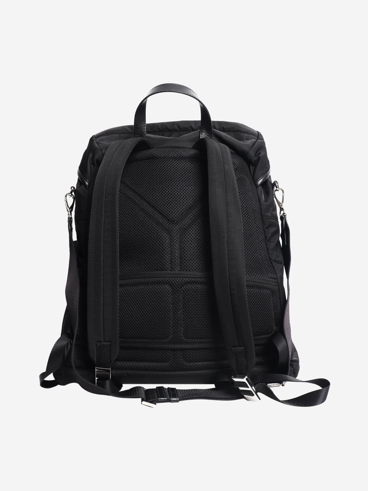 Black Re-Nylon 2way backpack Backpacks Prada 