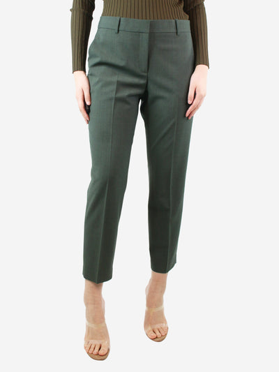 Green wool pocket trousers - size UK 12 Trousers Theory 