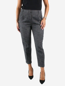 Essentiel Antwerp Grey pleated trousers - size EU 38