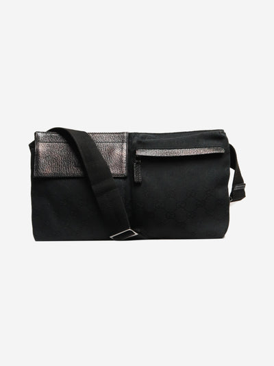 Gucci Black Monogram belt bag Cross-body bags Gucci 