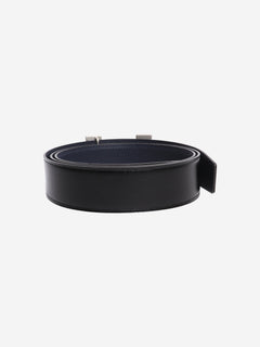 Black and navy reversible leather H belt Belts Hermes 
