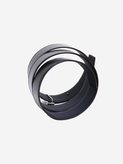 Black and navy reversible leather H belt Belts Hermes 