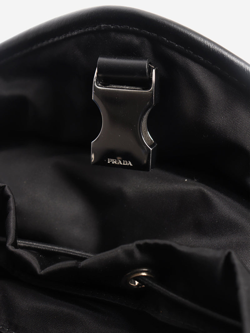 Black Re-Nylon 2way backpack Backpacks Prada 