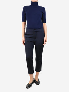 Marni Navy capri trousers - UK 8