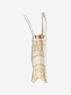 Cream mini book tote Tote Bags Dior 
