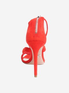 Red suede heels - size EU 37.5 (UK 4.5) Heels Prada 