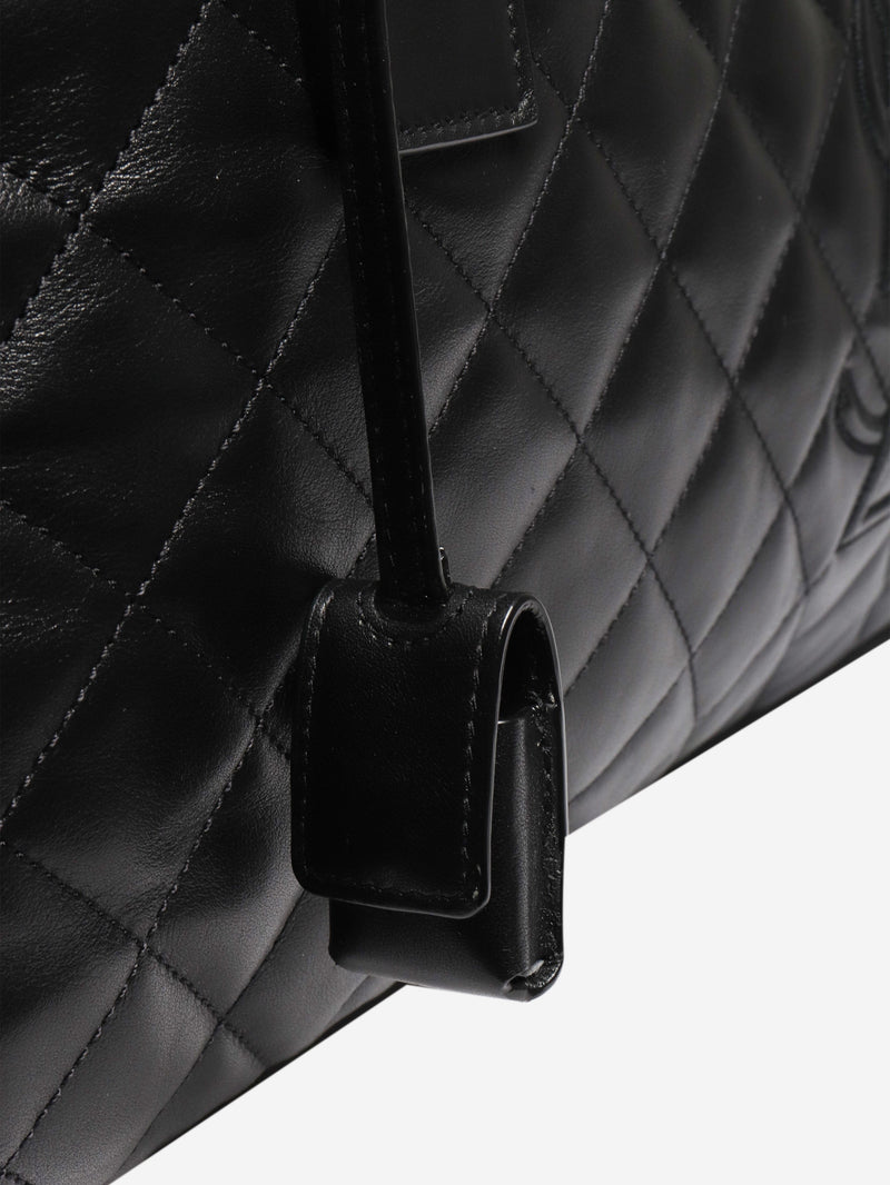 Black ES Giant Travel bag Luggage & Travel Bags Saint Laurent 
