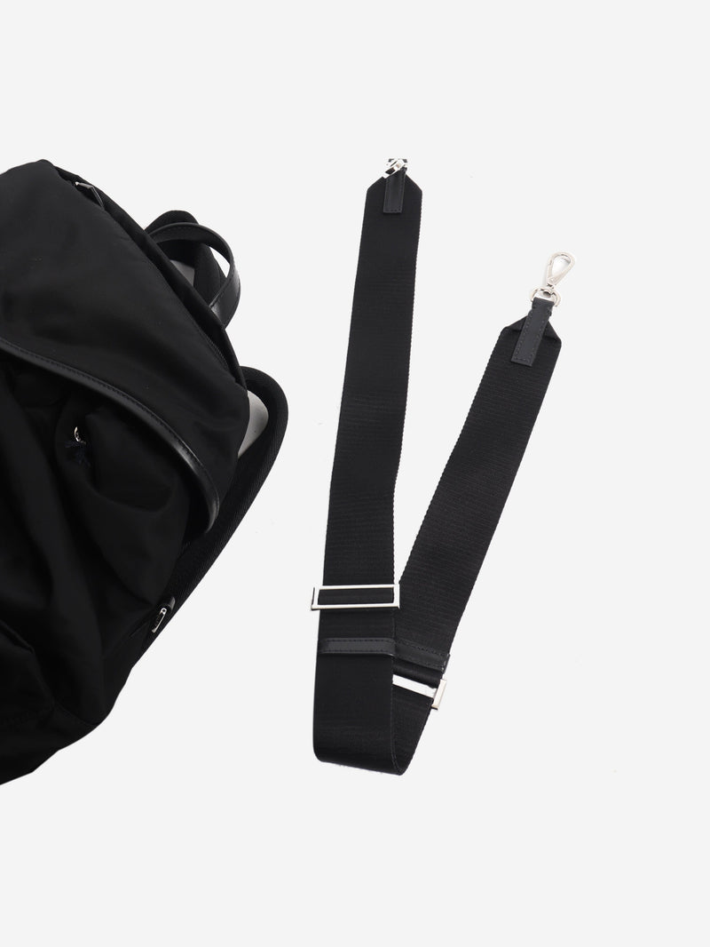 Black Re-Nylon 2way backpack Backpacks Prada 