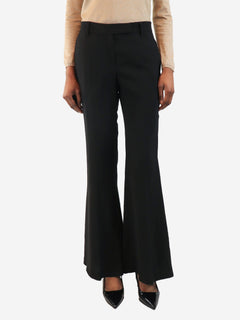 Black flared trousers - size UK 6 Trousers Brunello Cucinelli 