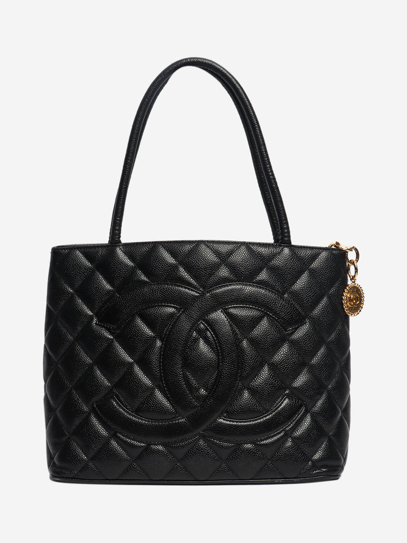 Black 2003 caviar Medallion tote bag Tote Bags Chanel 