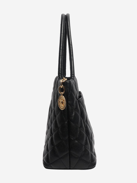 Black 2003 caviar Medallion tote bag alternate image