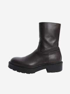 Brown Nobilis ankle boot - size EU 38 (UK 5) Boots The Row 