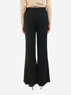 Black flared trousers - size UK 6 Trousers Brunello Cucinelli 