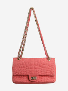 Chanel Pink medium 2.55 flap bag