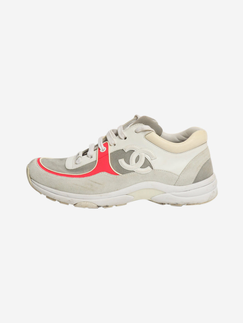 suede leather trainers