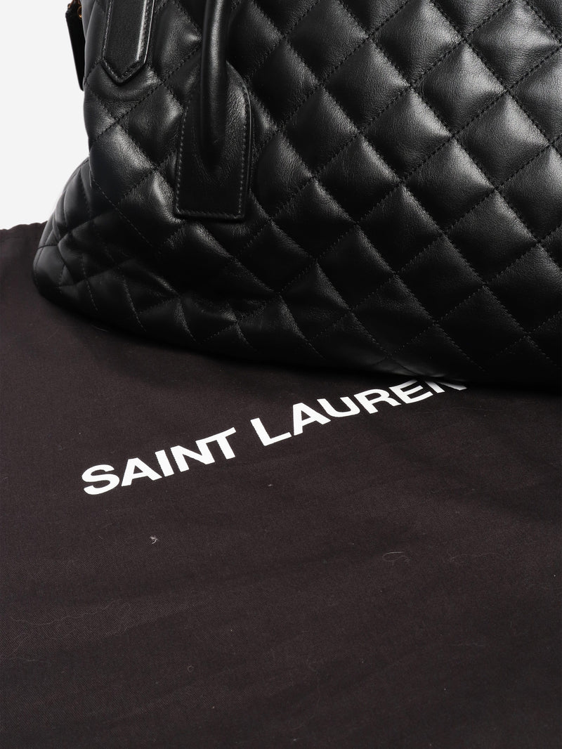 Black ES Giant Travel bag Luggage & Travel Bags Saint Laurent 