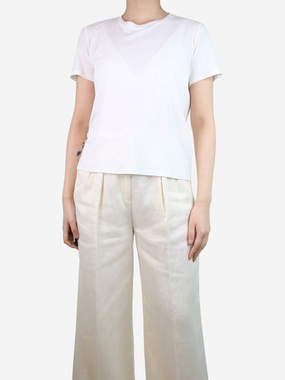 White cotton t-shirt - size S Tops The Row 