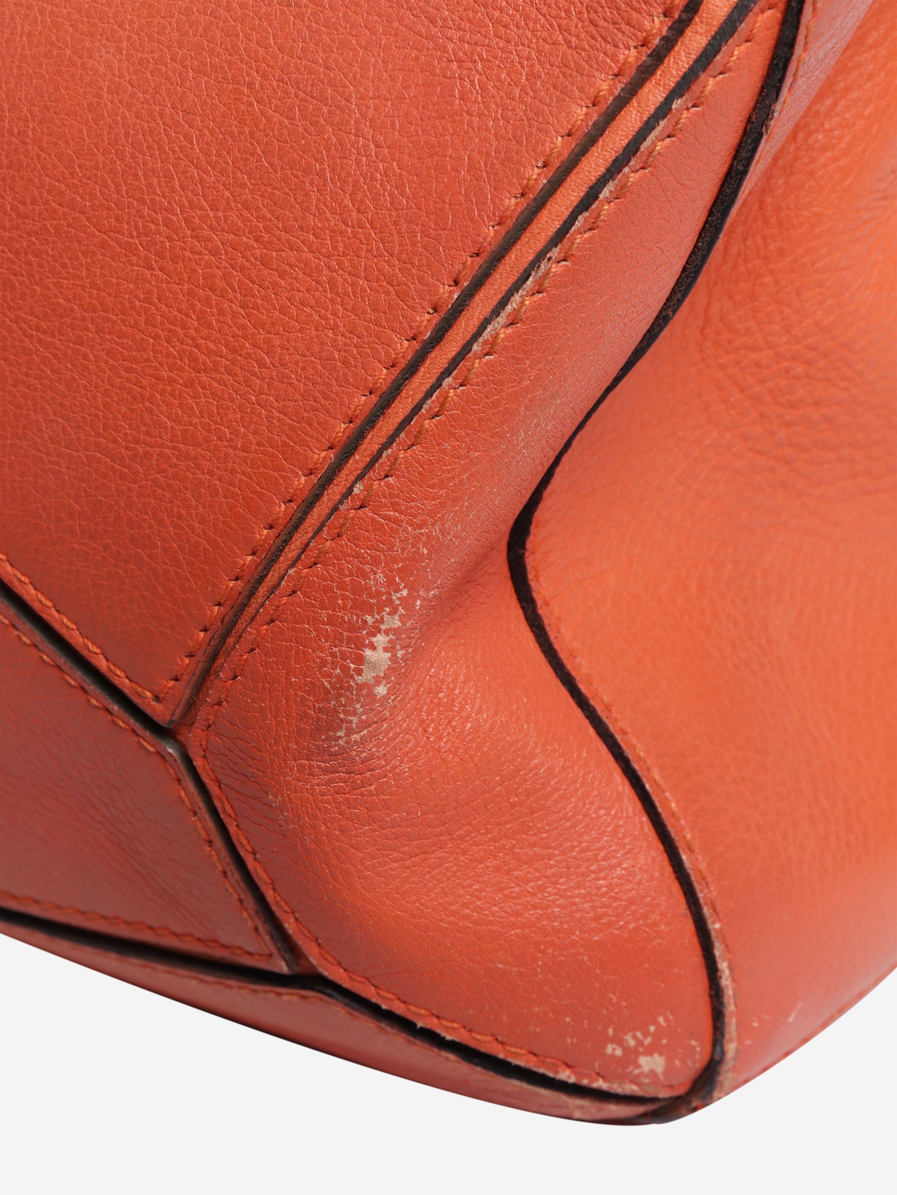 Salmon medium Puzzle bag Shoulder bags Loewe 