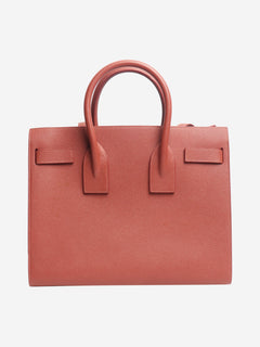 Pink Sac de Jour leather tote bag Tote Bags Saint Laurent 