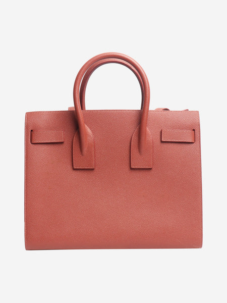 Pink Sac de Jour leather tote bag alternate image
