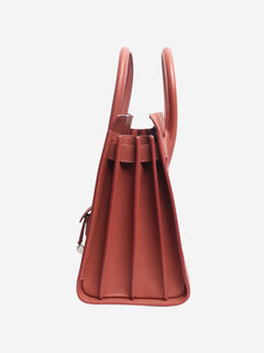 Pink Sac de Jour leather tote bag Tote Bags Saint Laurent 