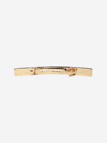 Gold plated hair-clip Accessories Miu Miu 