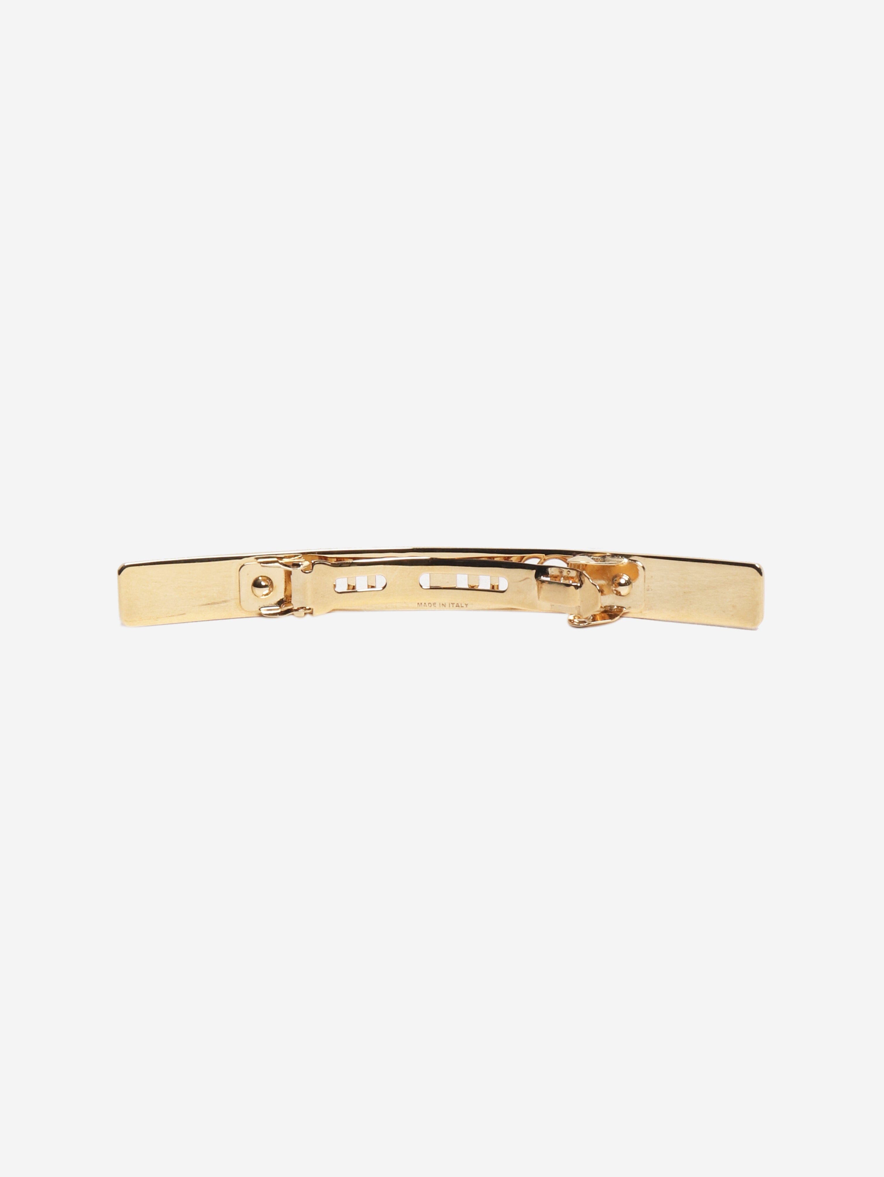 Gold plated hair-clip Accessories Miu Miu 