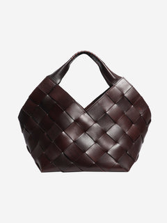 Dark brown Castello leather tote Handbags Dragon Diffusion 