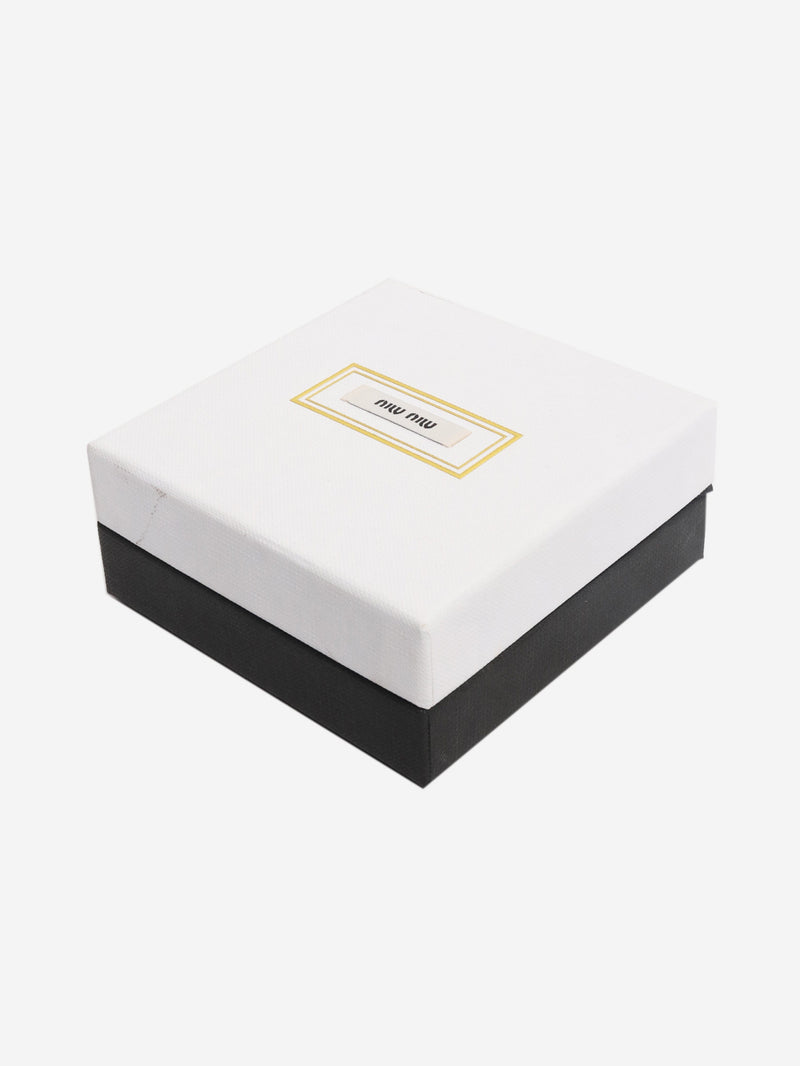 Gold plated hair-clip Accessories Miu Miu 