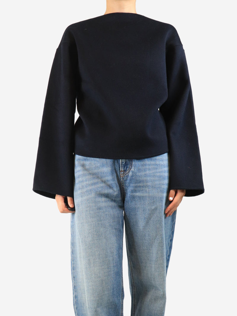 wool long sleeve top