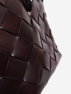 Dark brown Castello leather tote Handbags Dragon Diffusion 