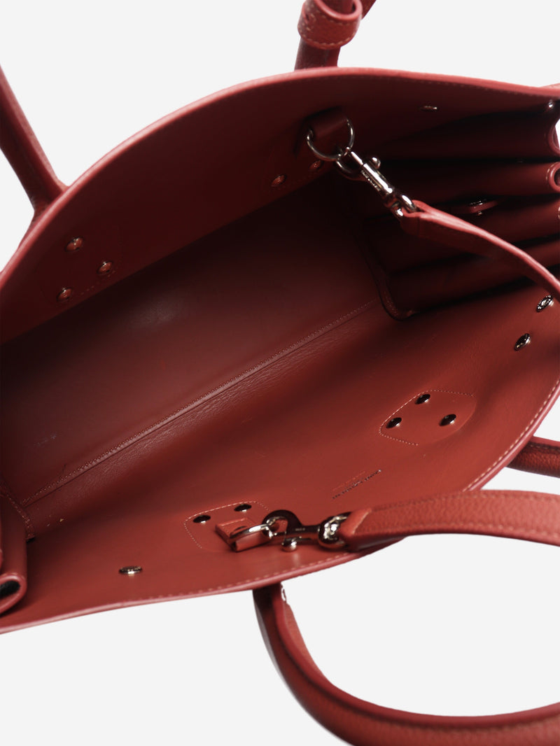 Pink Sac de Jour leather tote bag Tote Bags Saint Laurent 