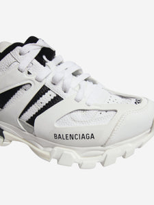 Balenciaga x Adidas White and black Track sneakers - size EU 38