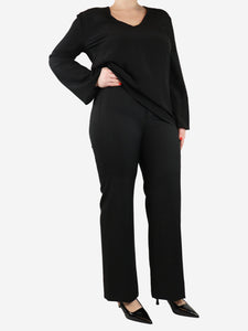 Vivienne Westwood Black wool trousers - size UK 12