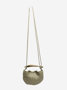 Green Sardine mini Intrecciato leather bag Cross-body bags Bottega Veneta 