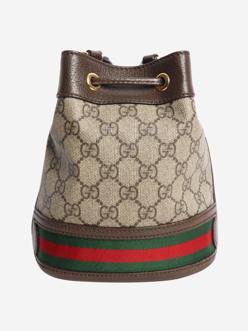 Brown Ophidia mini bucket bag Shoulder bags Gucci 
