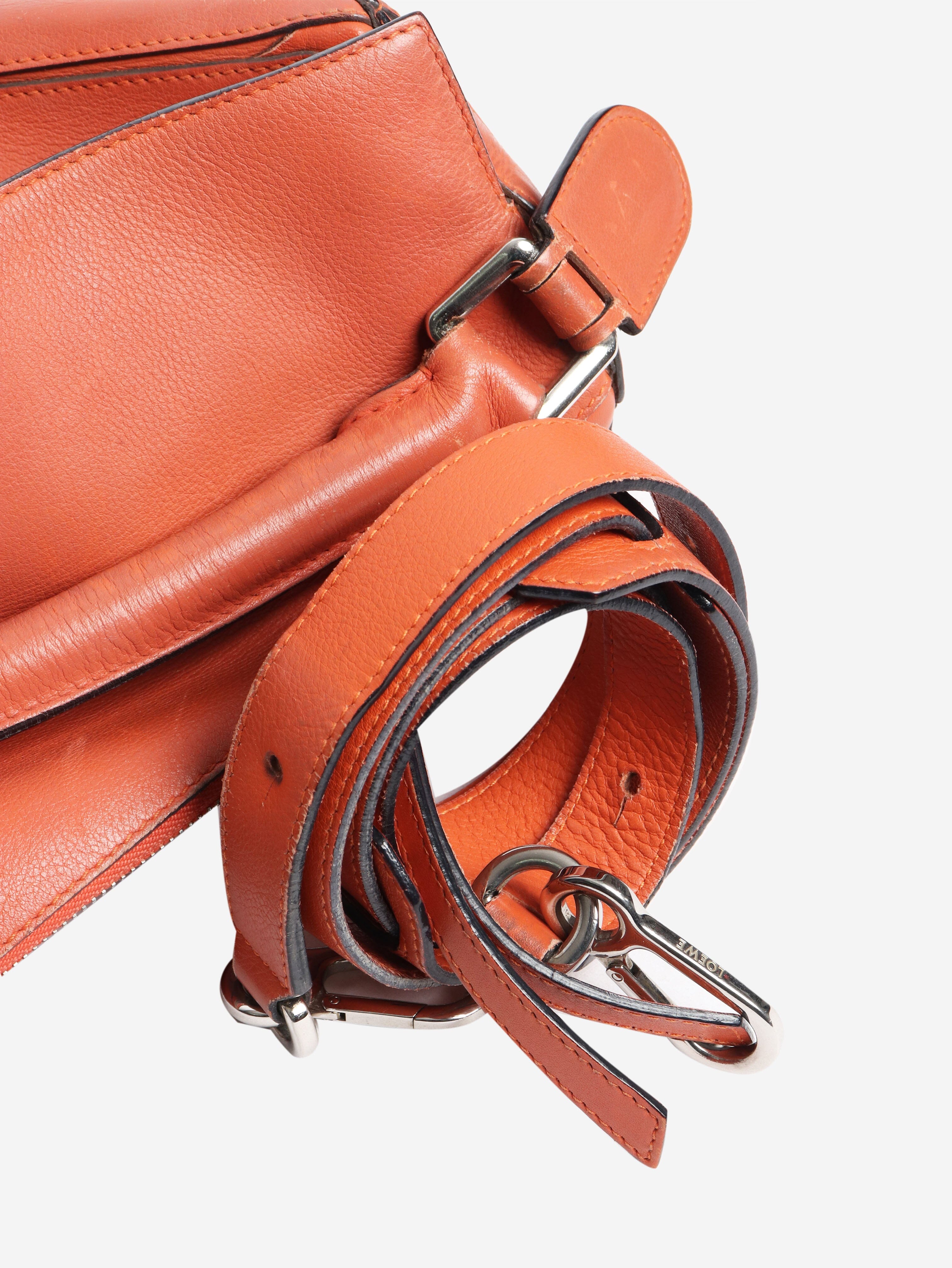 Salmon medium Puzzle bag Shoulder bags Loewe 