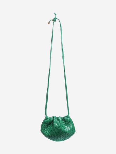 Green The Valve mini cross-body bag Cross-body bags Bottega Veneta 