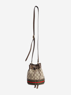 Brown Ophidia mini bucket bag Shoulder bags Gucci 
