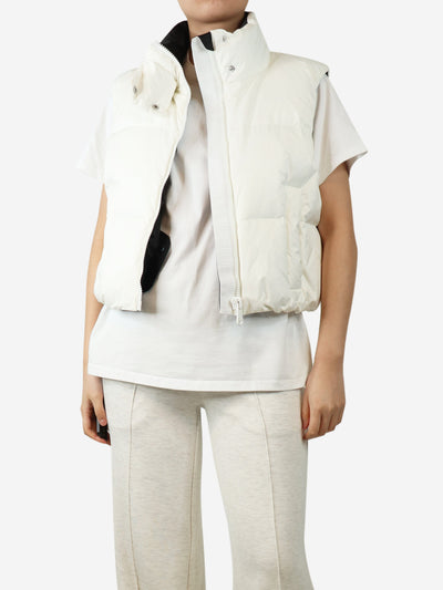 White puffer vest - size UK 8 Coats & Jackets Goldbergh 