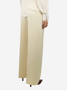 Valentino Cream tailored trousers - size UK 10